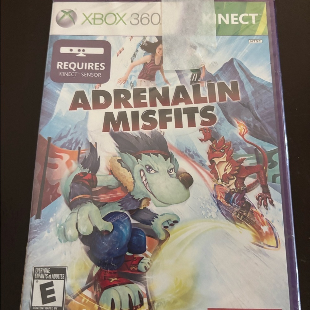 SEALED Adrenalin Misfits (Microsoft Xbox 360, 2010)